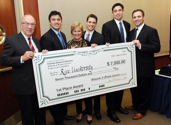 Seven schools face off in finance case competition
