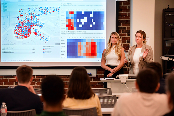 Analytics Students Fight Crime with Data